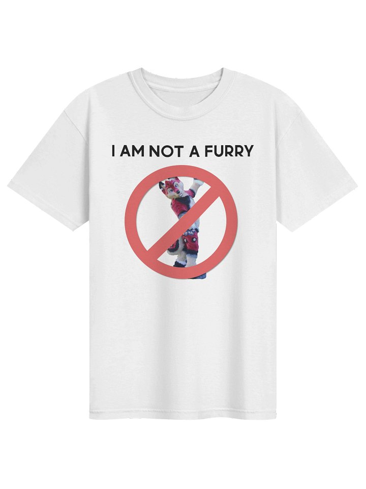 I AM NOT A FURRY | Comfort T-Shirt product image (1)