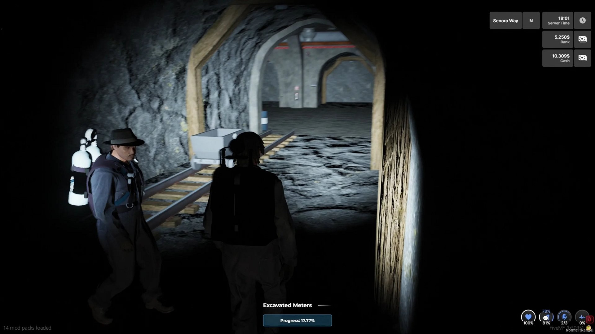 Multiplayer Miner Job [FIVEM] [QBCore & ESX & vRP & STANDALONE] product image (3)