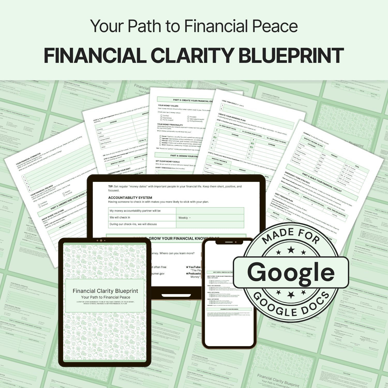 Financial Clarity Blueprint - Google Docs product image (10)