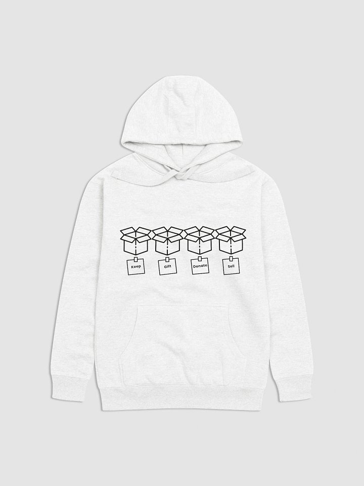 KGDS Minimalist Hoodie – Keep, Gift, Donate, Sell product image (1)