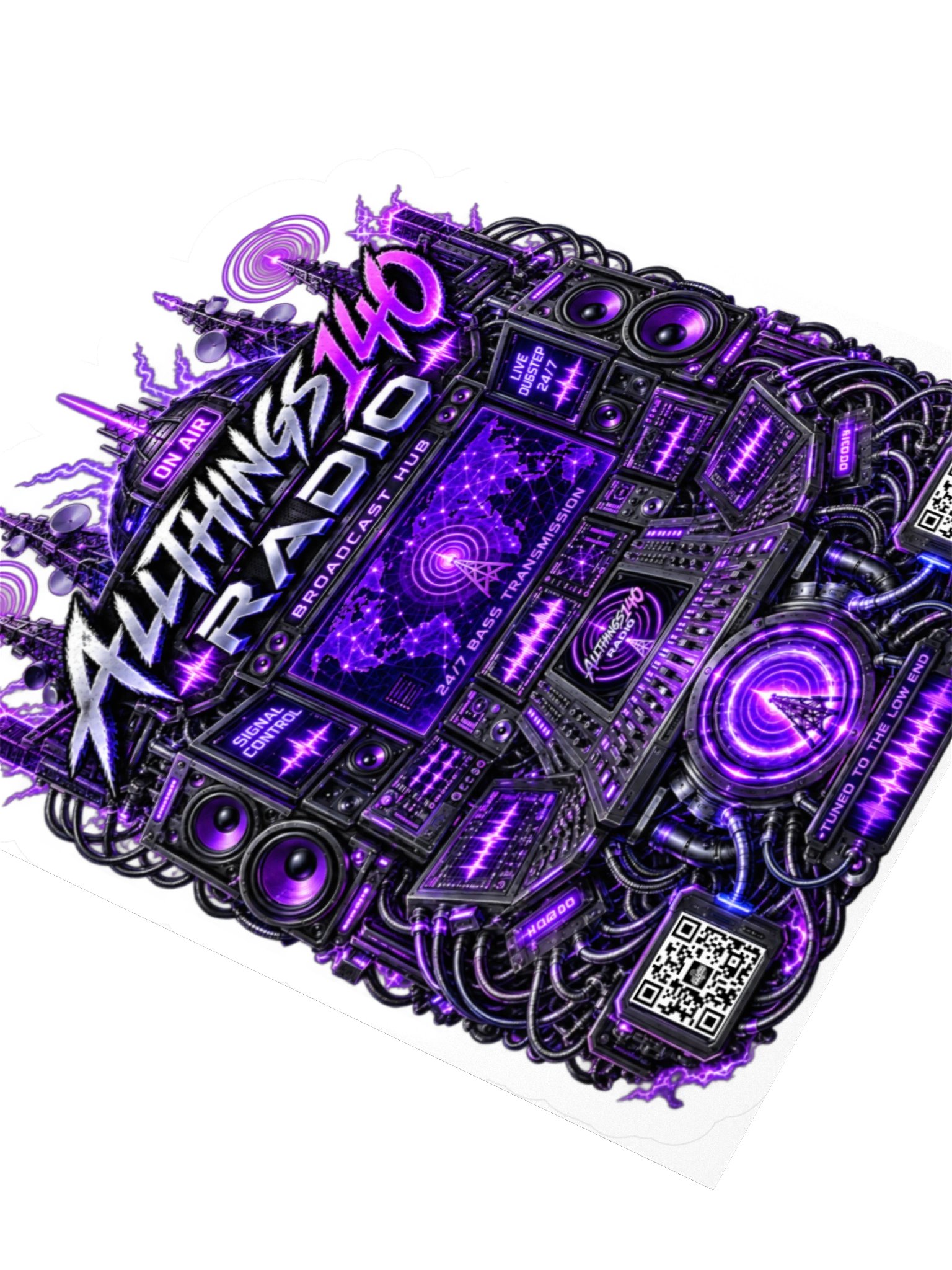 ALLTHINGS140RADIO STCKER product image (8)