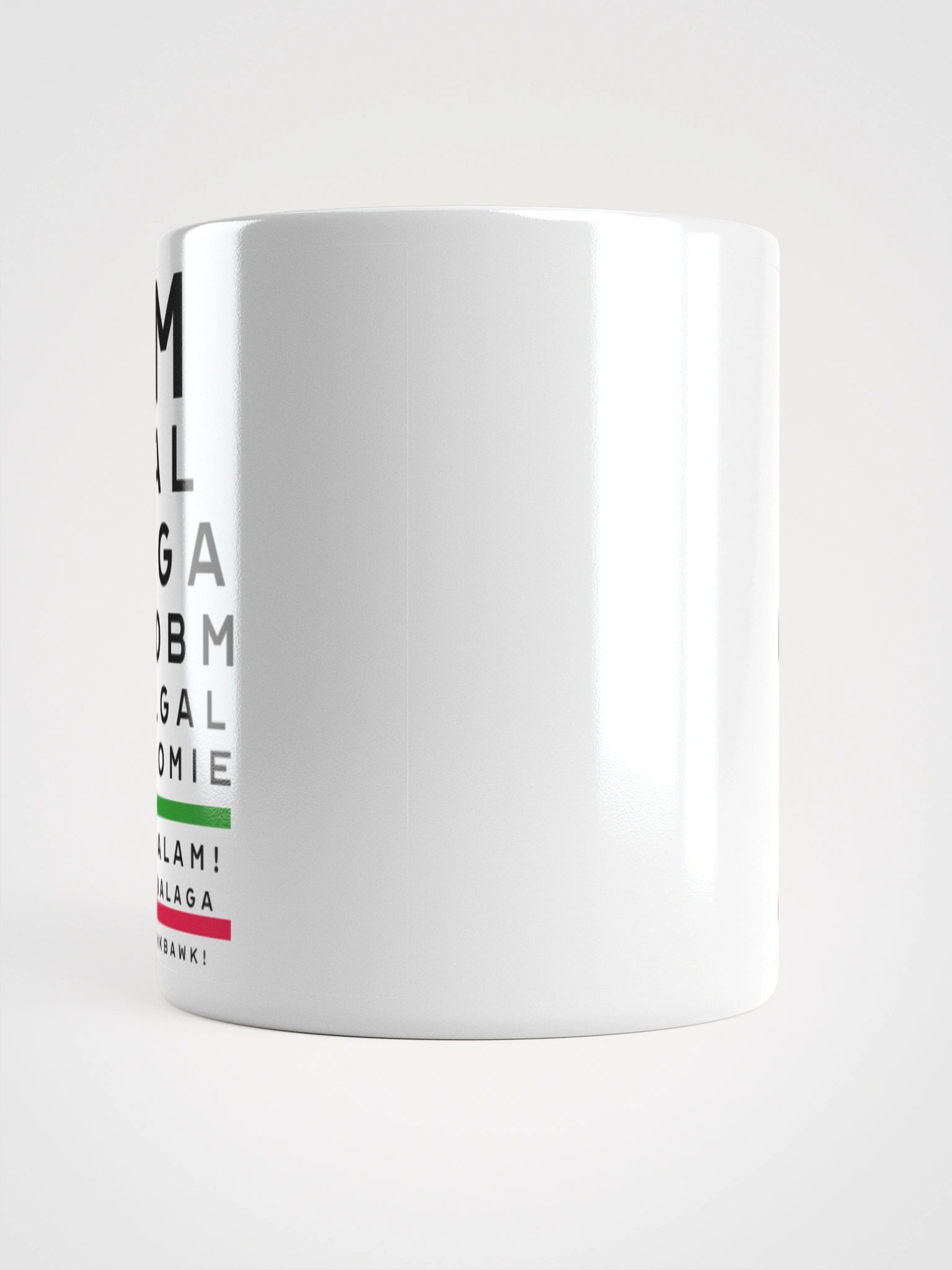 Malaga Eye Chart mug product image (6)