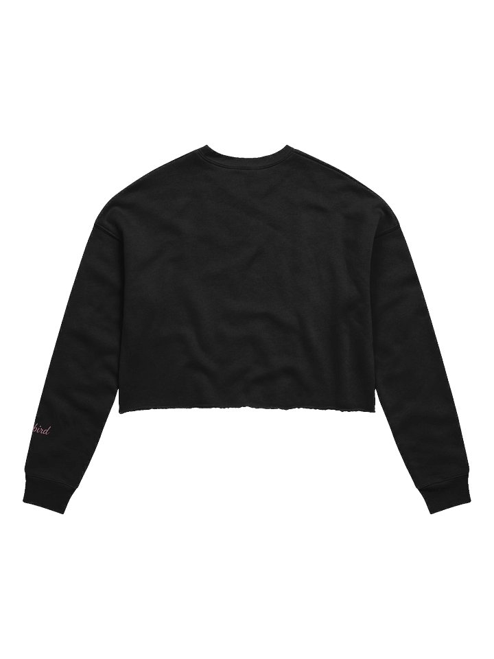 Chic Cursive Crop Sweatshirt - Chlobird Collection product image (2)