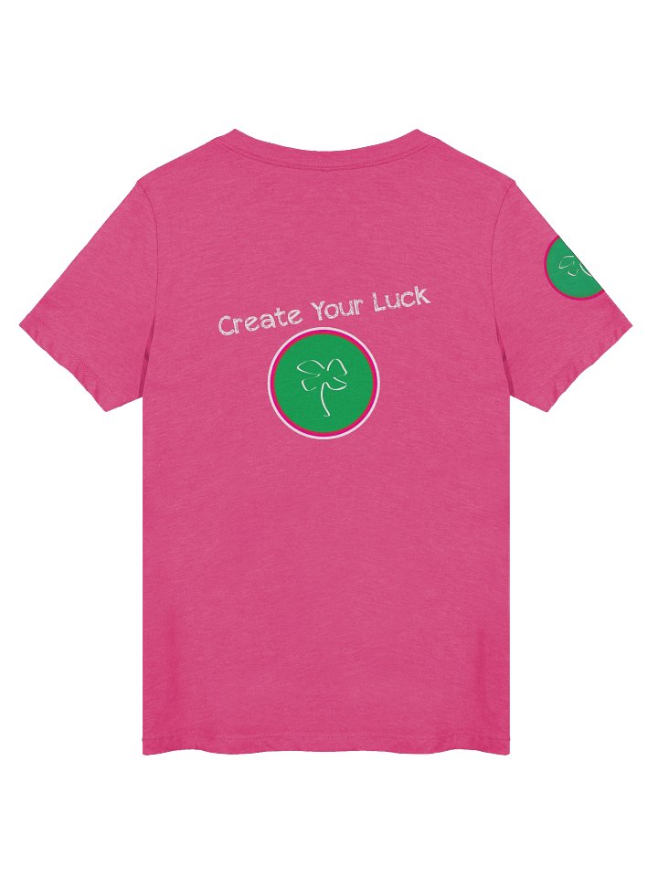 Create Your Luck Clover V-Neck Tee product image (2)