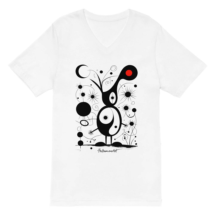 Bella+Canvas Short Sleeve V-Neck Jersey T-Shirt product image (1)