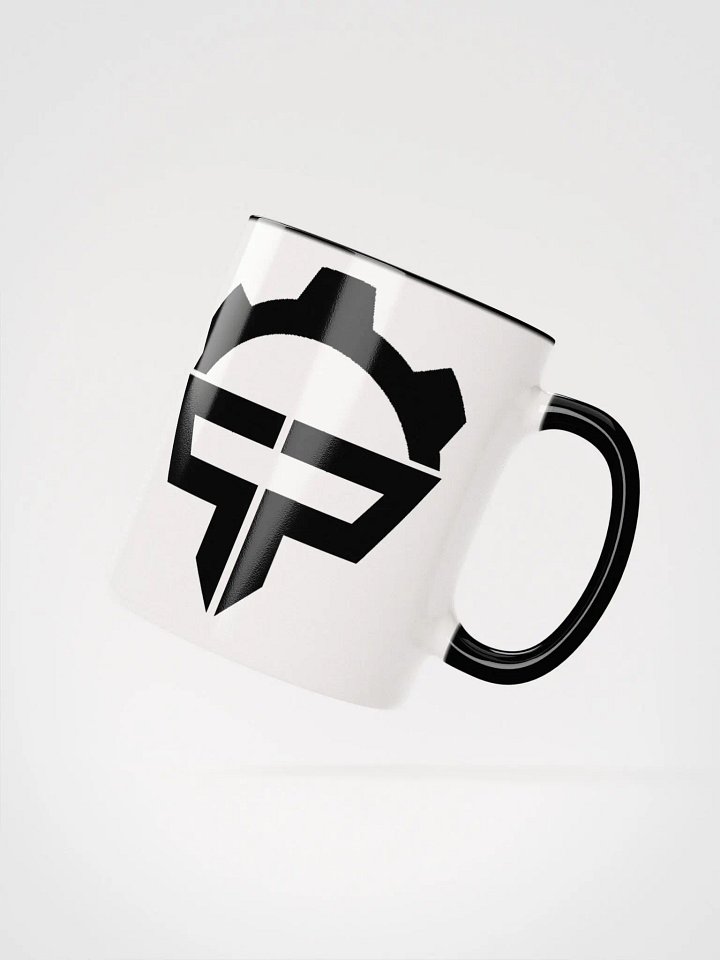 P3nAlPineapple Logo Black - Glossy White Mug product image (2)