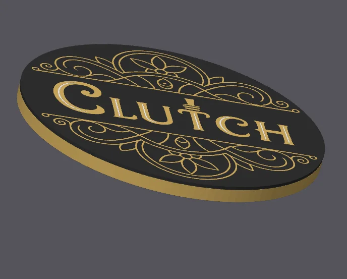 Clutch Coaster Set ( 4 With a Holder ) product image (1)