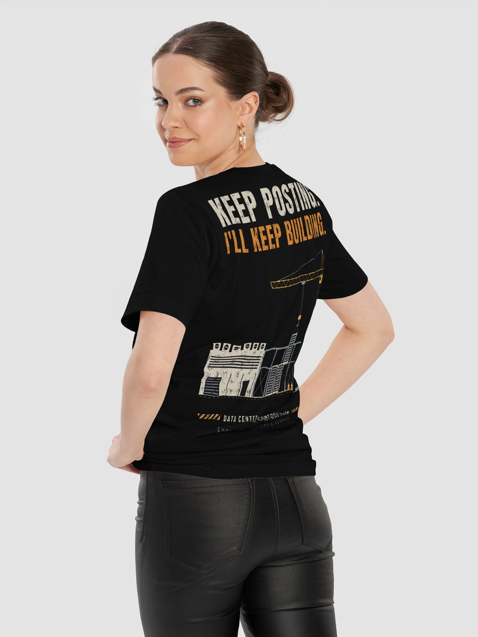 Keep Posting. I'll Keep Building. - Men's/Unisex Tee product image (78)