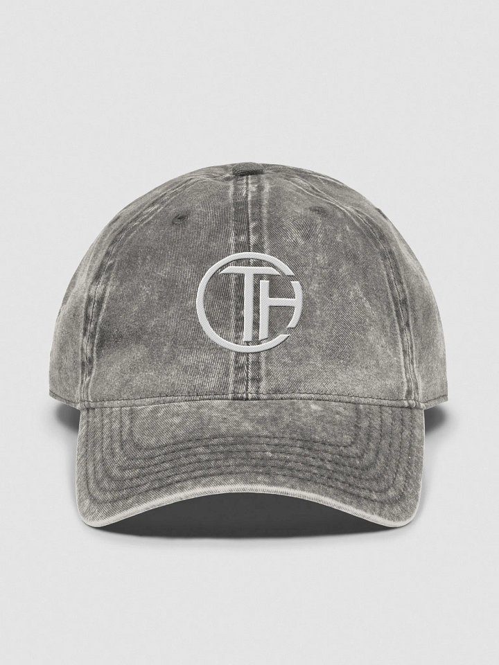 Hasselborg Logo Cap - Washed Charcoal Grey product image (8)