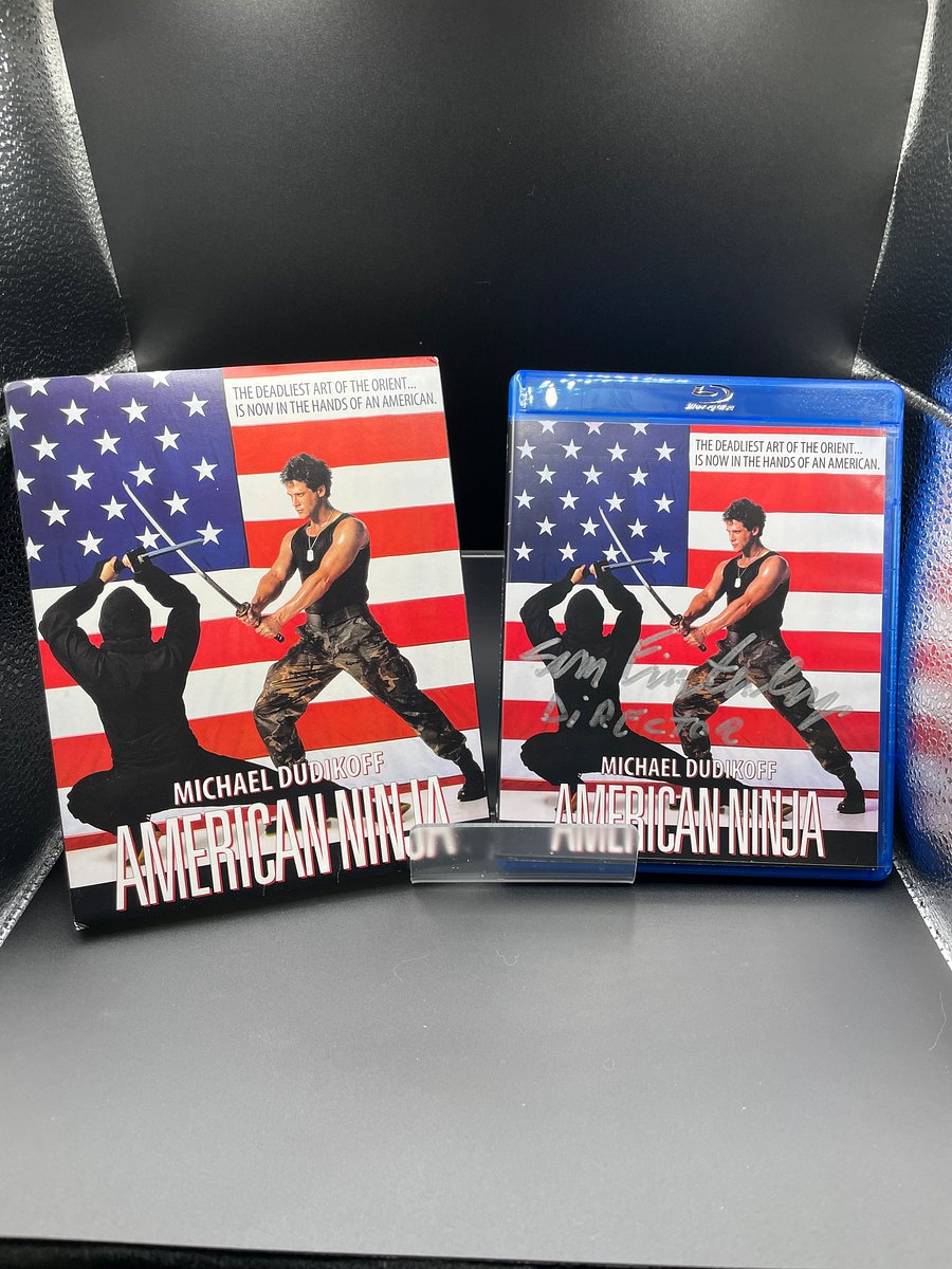 American Ninja Blu-ray – Signed by Director Sam Firstenberg with OOP Slipcover product image (1)