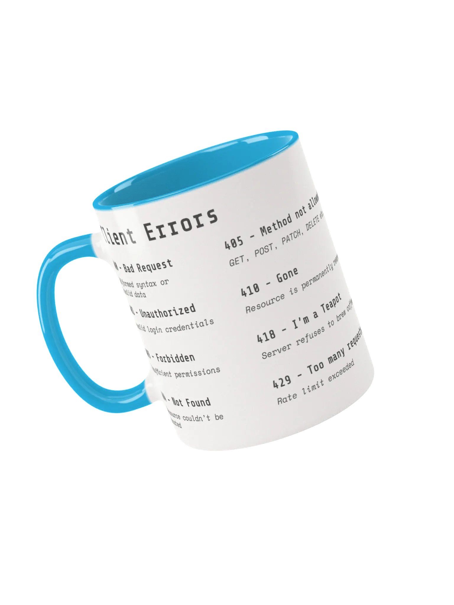Essential HTTP Error Codes Mug product image (14)