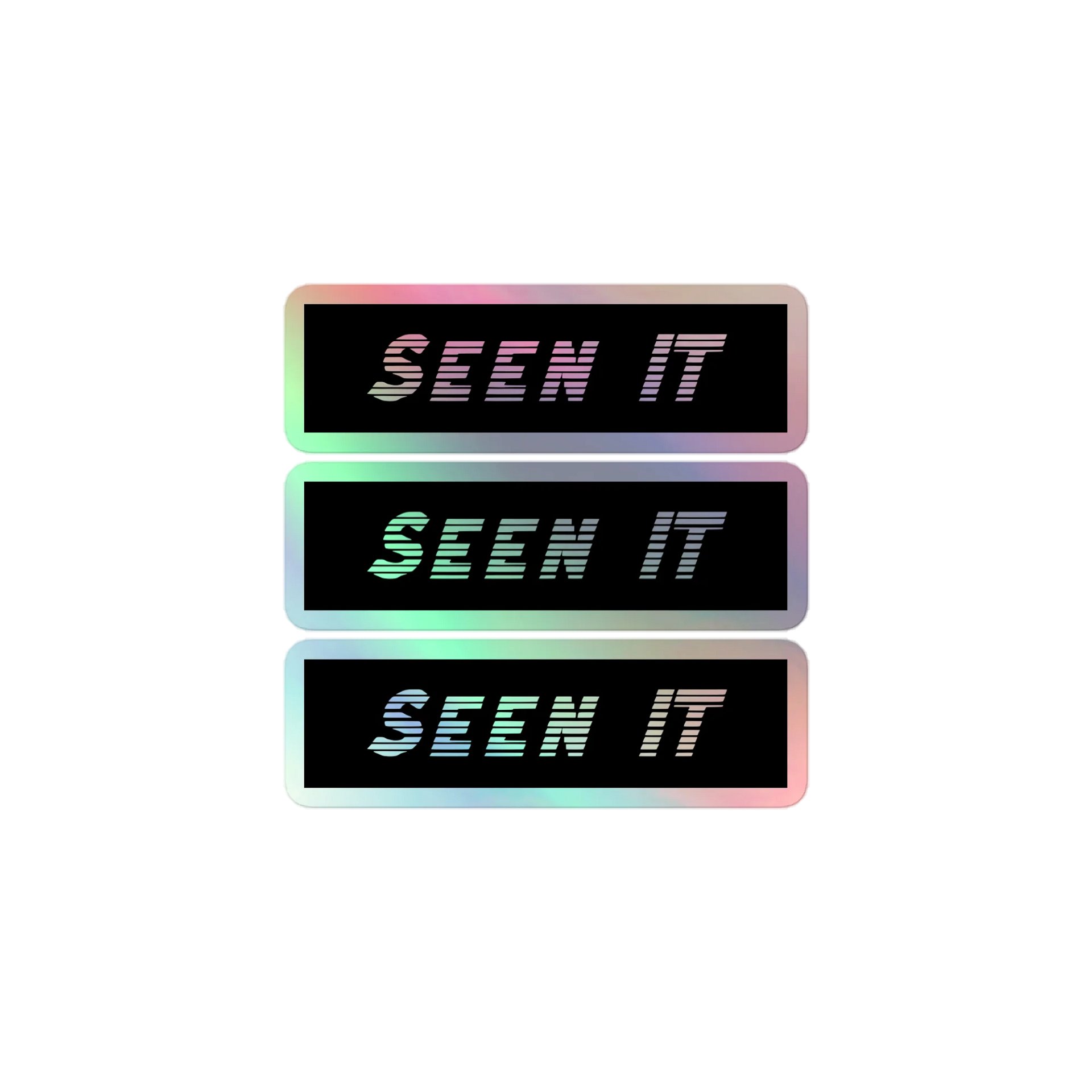 Seen IT Holographic Sticker product image (1)