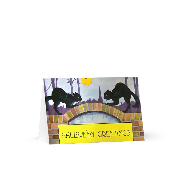 Vintage 1920 Halloween Card product image (2)