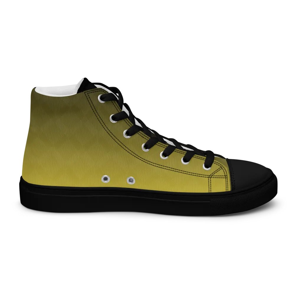 BBG Black and Gold High Tops - Black Soles product image (6)
