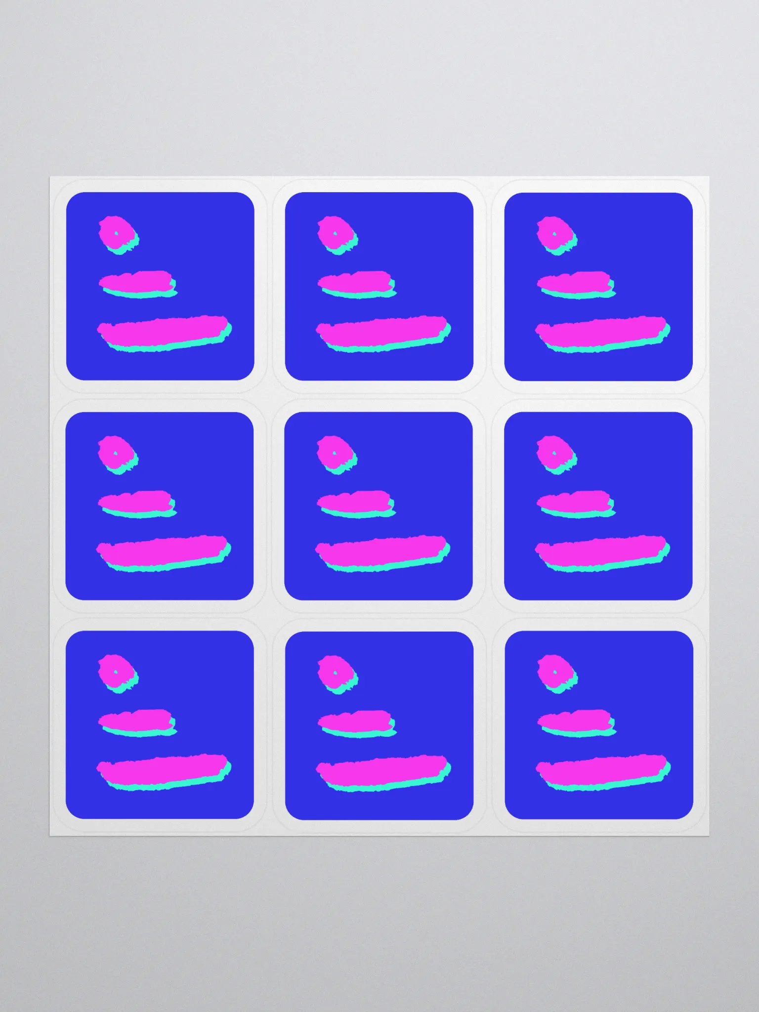 Underscore Logo Sticker Sheet product image (1)