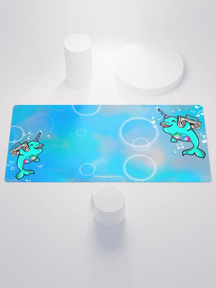 Rockin Narwhal MousePad product image (1)