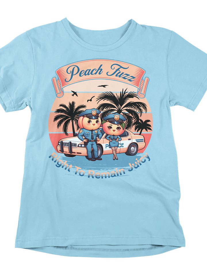 Peach Fuzz Police: Right to Remain Juicy Design product image (55)