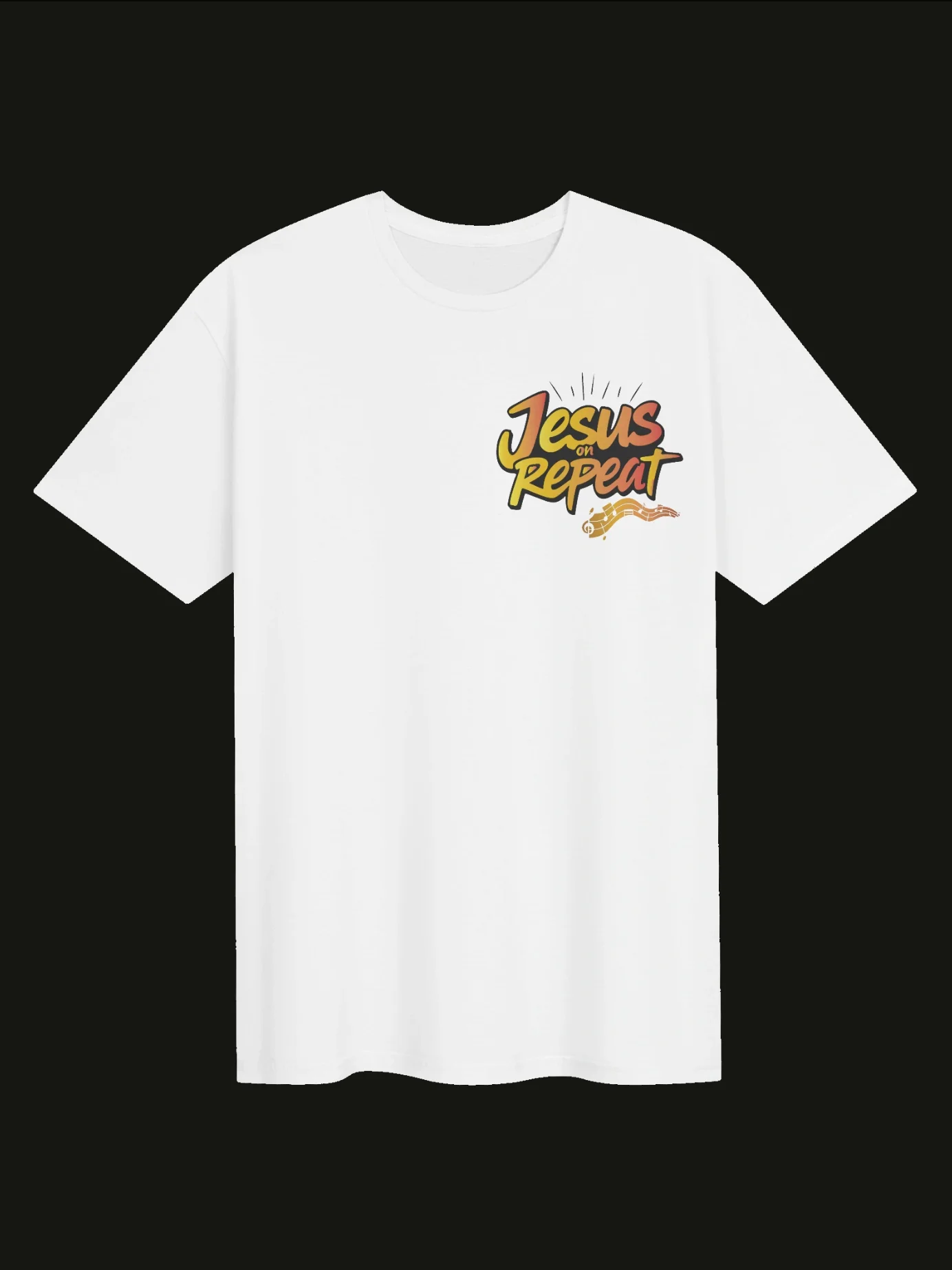 Jesus on Repeat Unisex T-shirt product image (2)