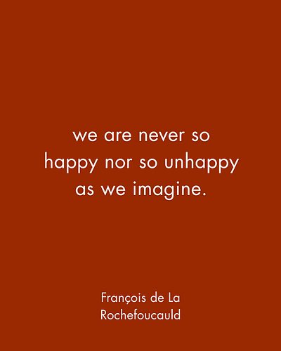 on the relativity of happiness.