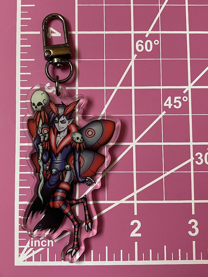 Ashur Acrylic Keychain product image (2)
