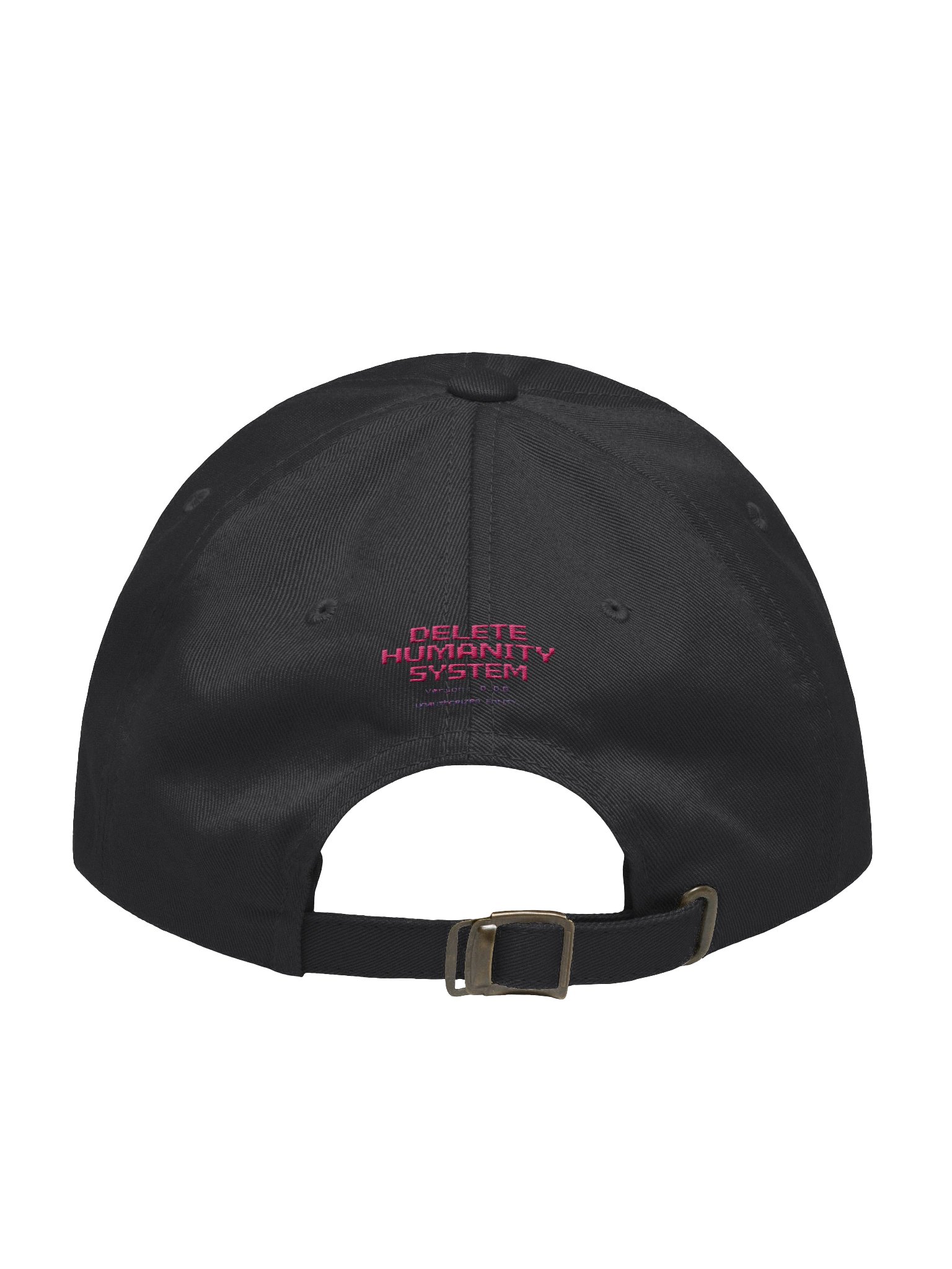 Delete Humanity Dad Hat product image (2)