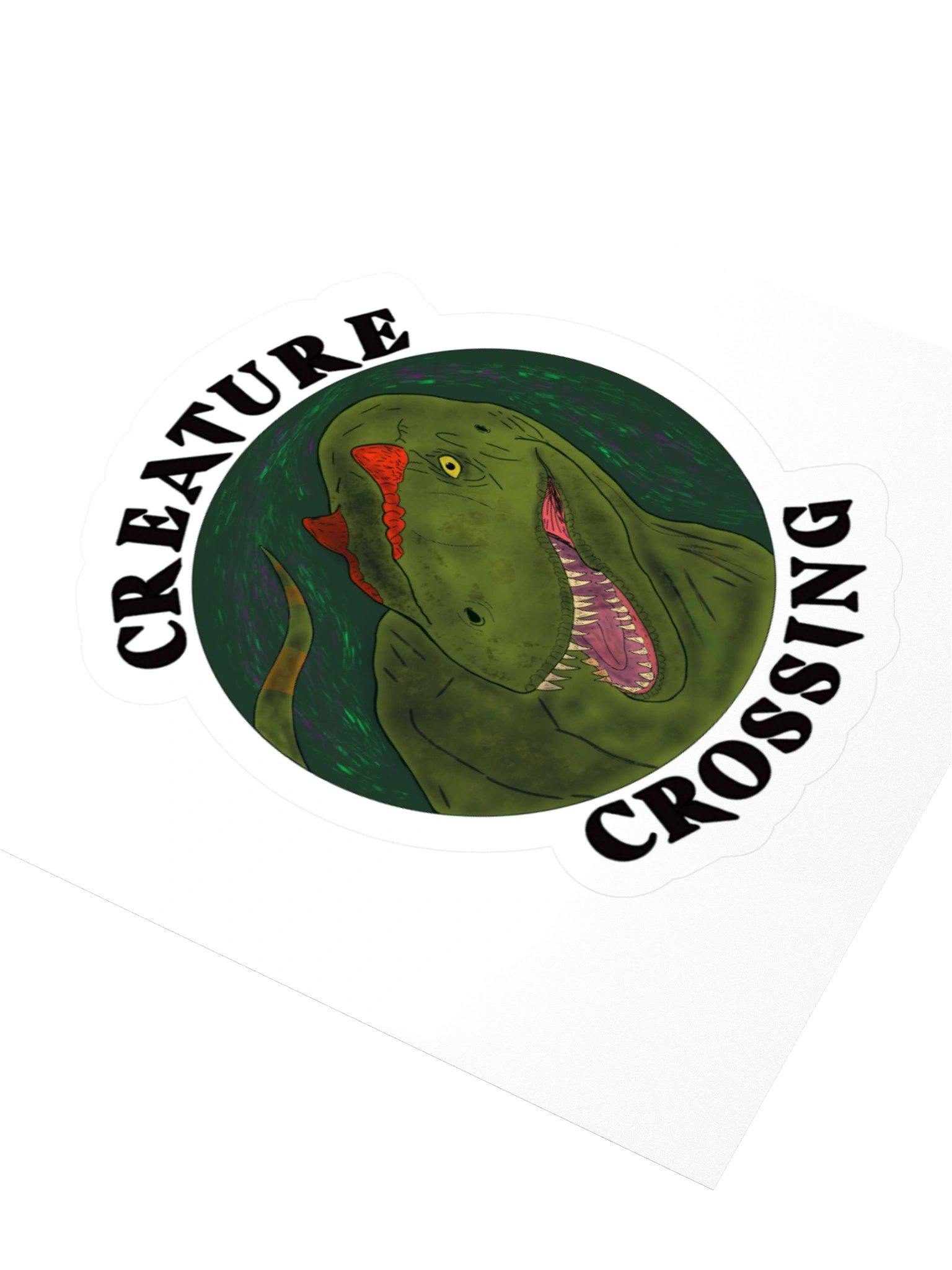 Creature Crossing Allosaurus Sticker product image (9)