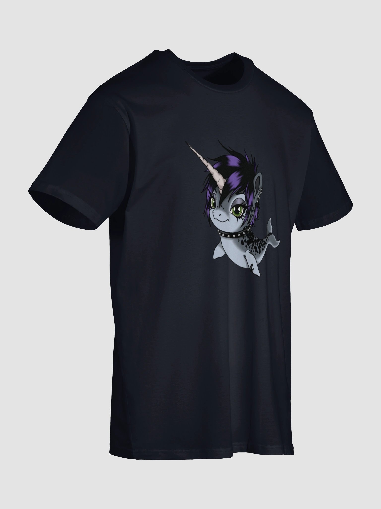 Emo Narwhal Unisex T-Shirt product image (4)