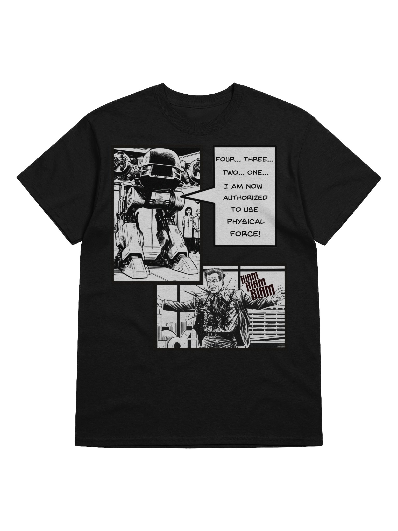 RoboCop inspired Physical Force Scene Tee product image (52)