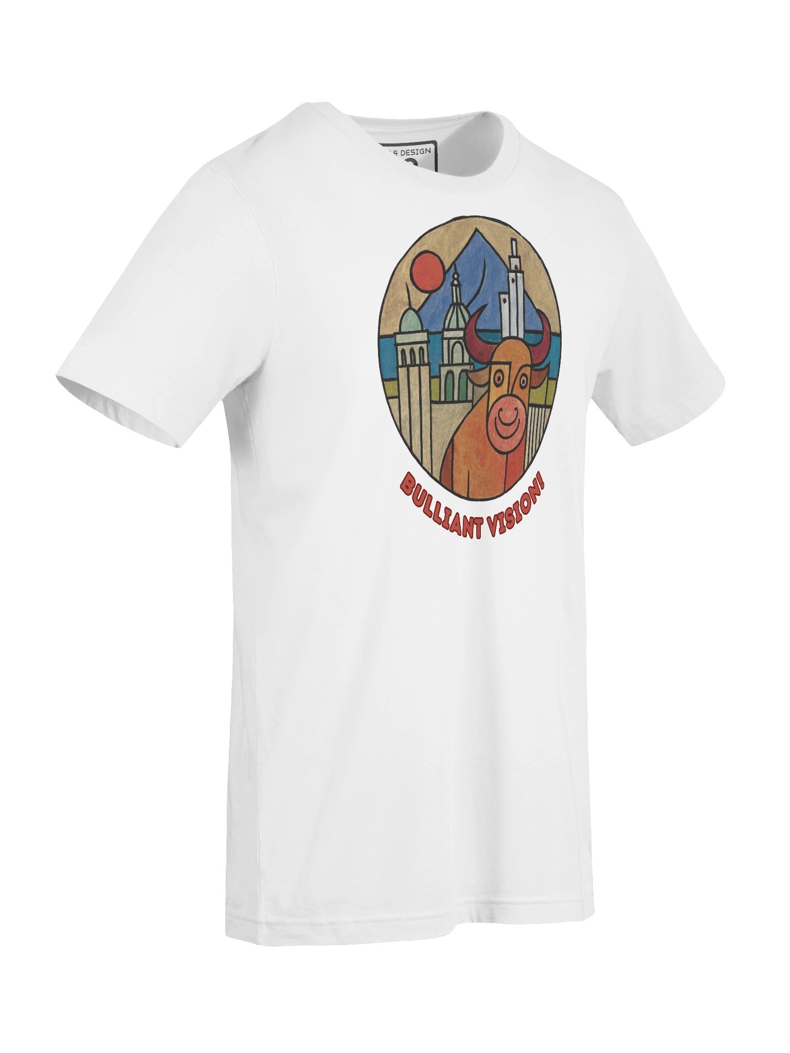 Bulliant Vision Tee – Abstract Art Meets Urban Culture | M-Art & Design product image (105)