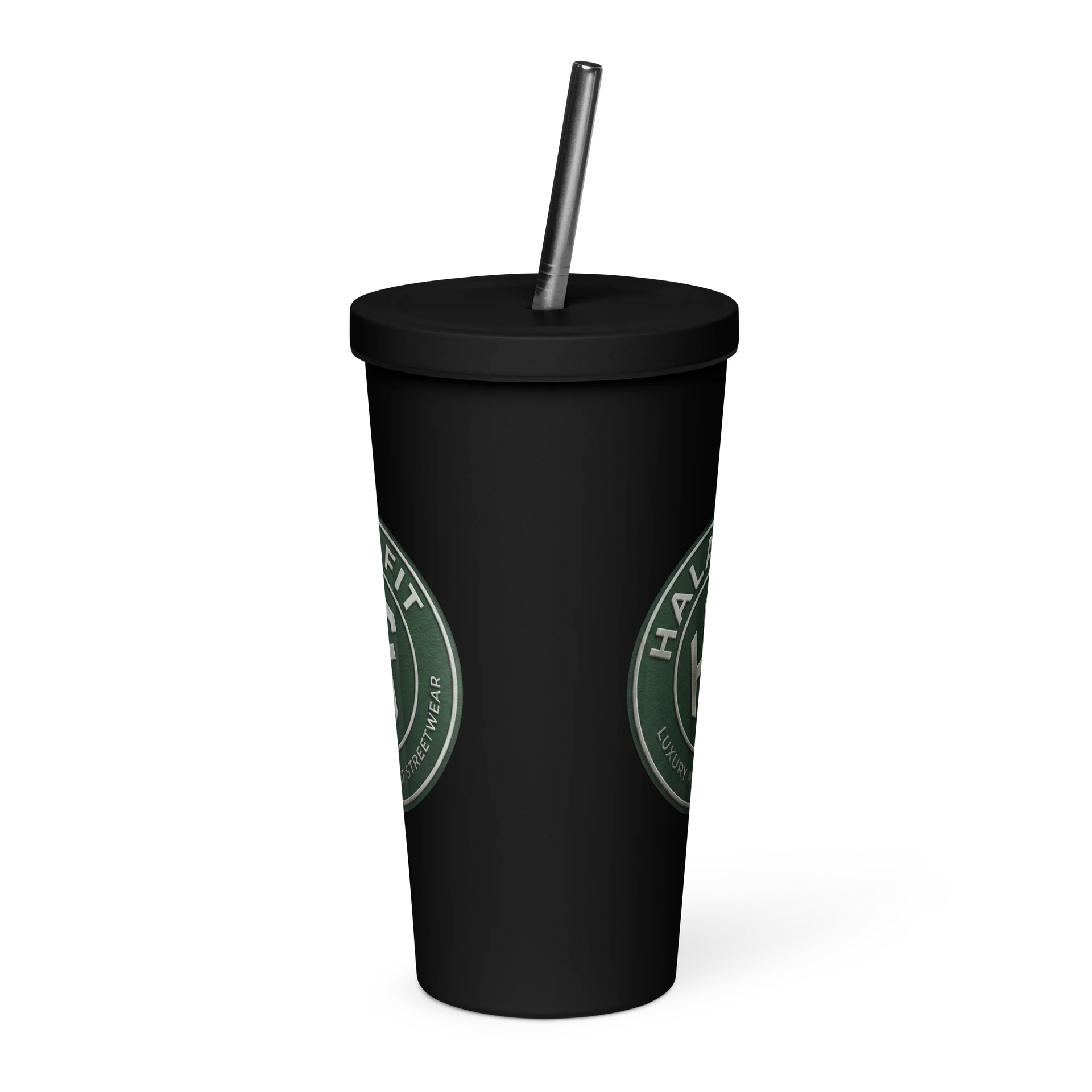 Halal Fit - Black Tumbler with Straw product image (2)