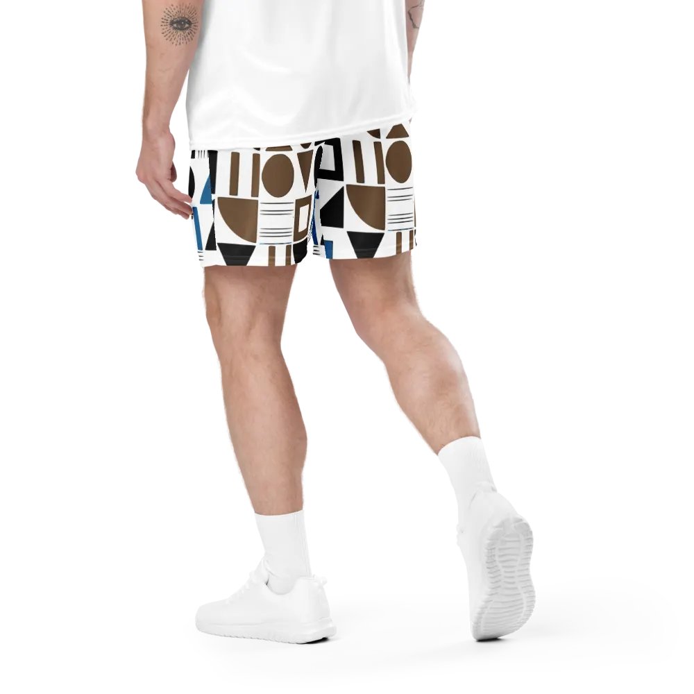 DTAC Modern geometric pattern sport short product image (4)