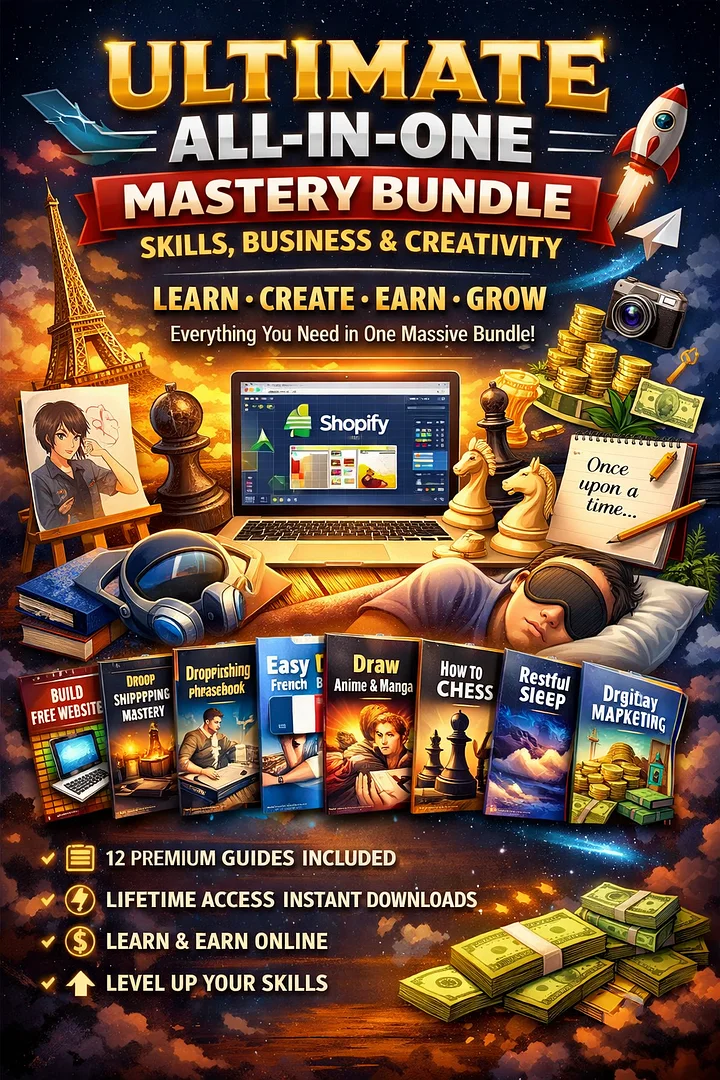 Ultimate All-in-One Mastery Bundle: Skills, Business & Creativity product image (1)