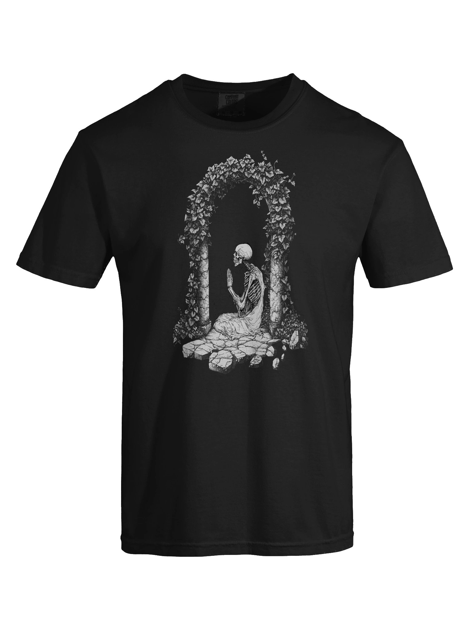 Meditation on Death Skeleton Buddhism T-Shirt product image (7)