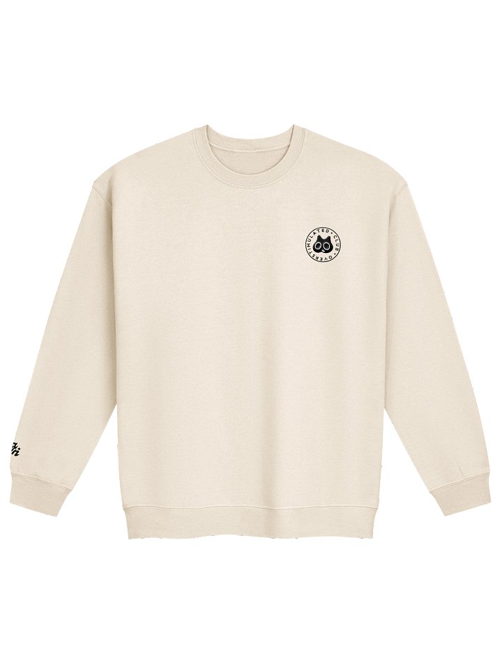 "Overstimulated Club" Pacha Embroidered Sweater product image (1)