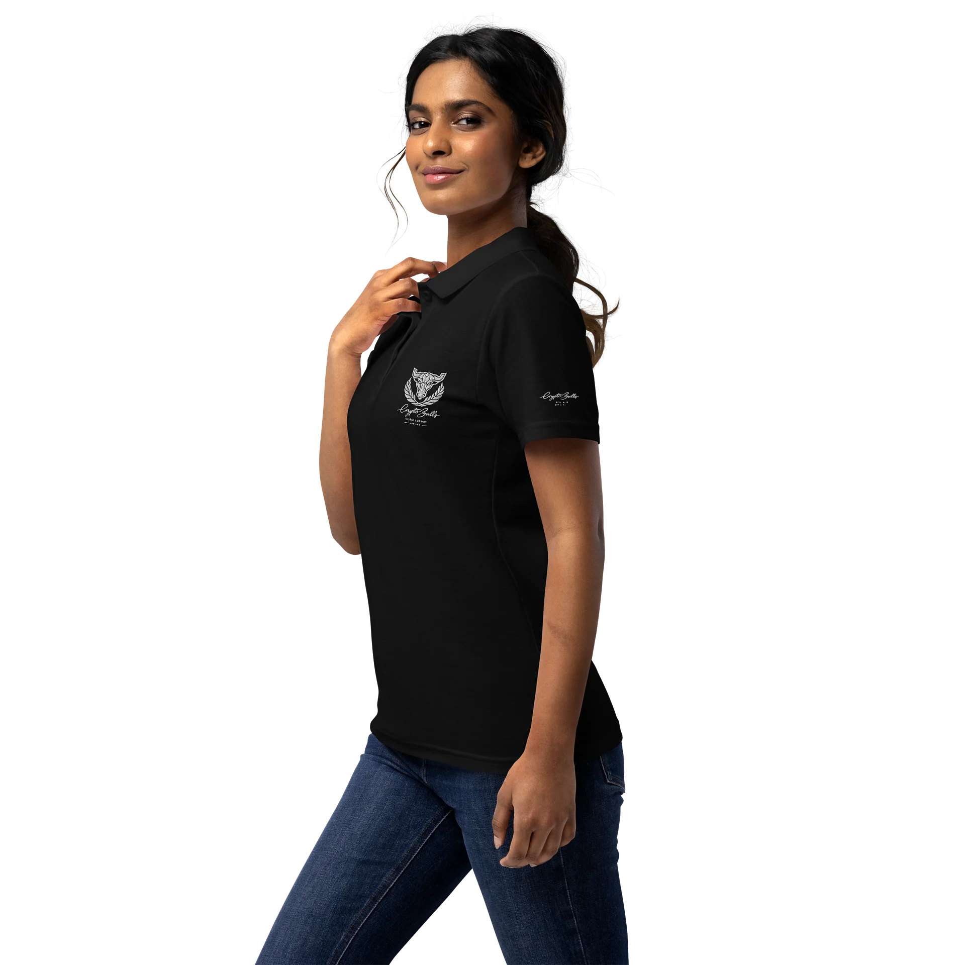 Bullish Executive Polo — White Crest - Women’s Collection product image (3)