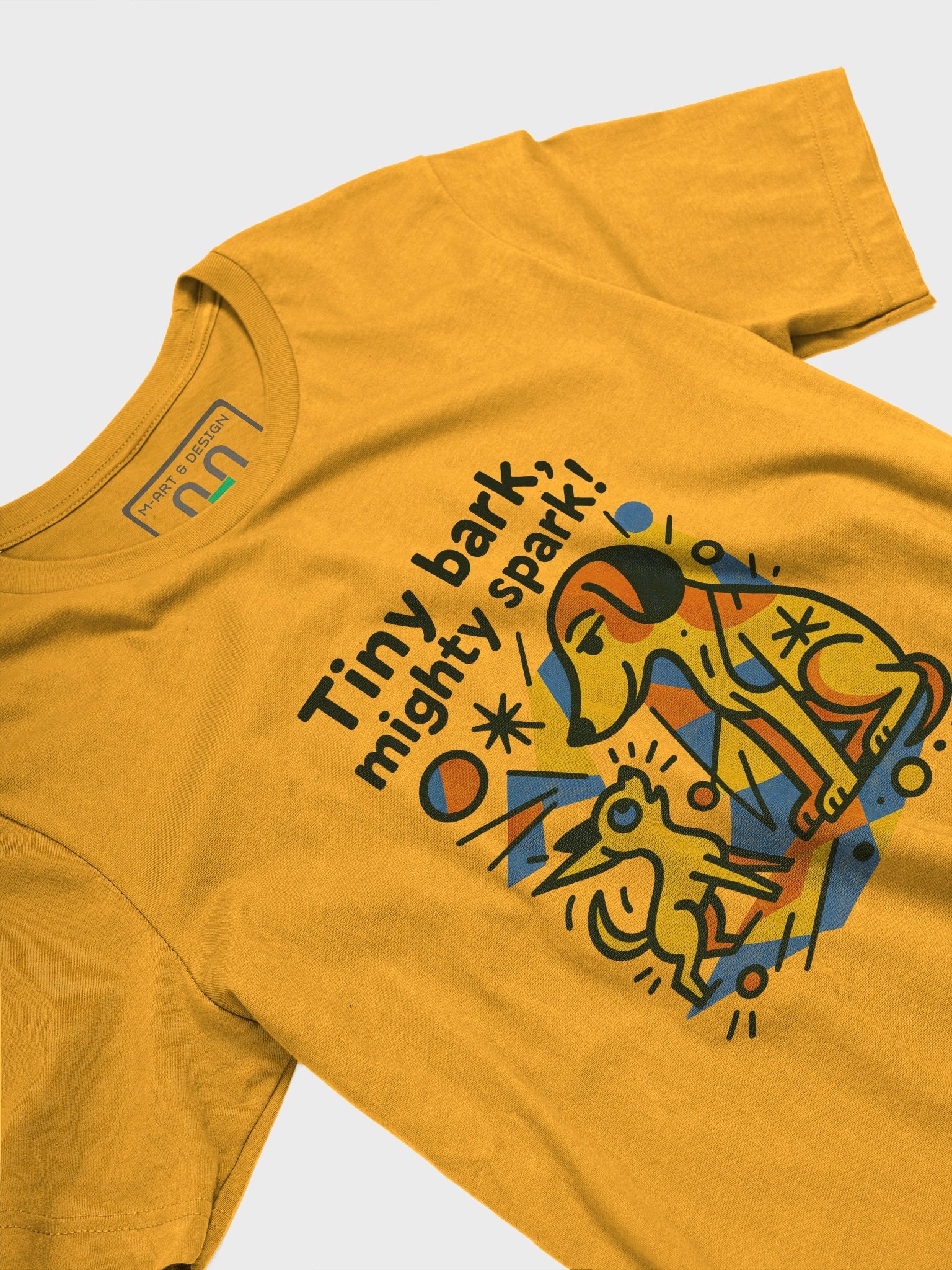 Tiny Bark, Mighty Spark – Statement Tee for Big Personality product image (3)