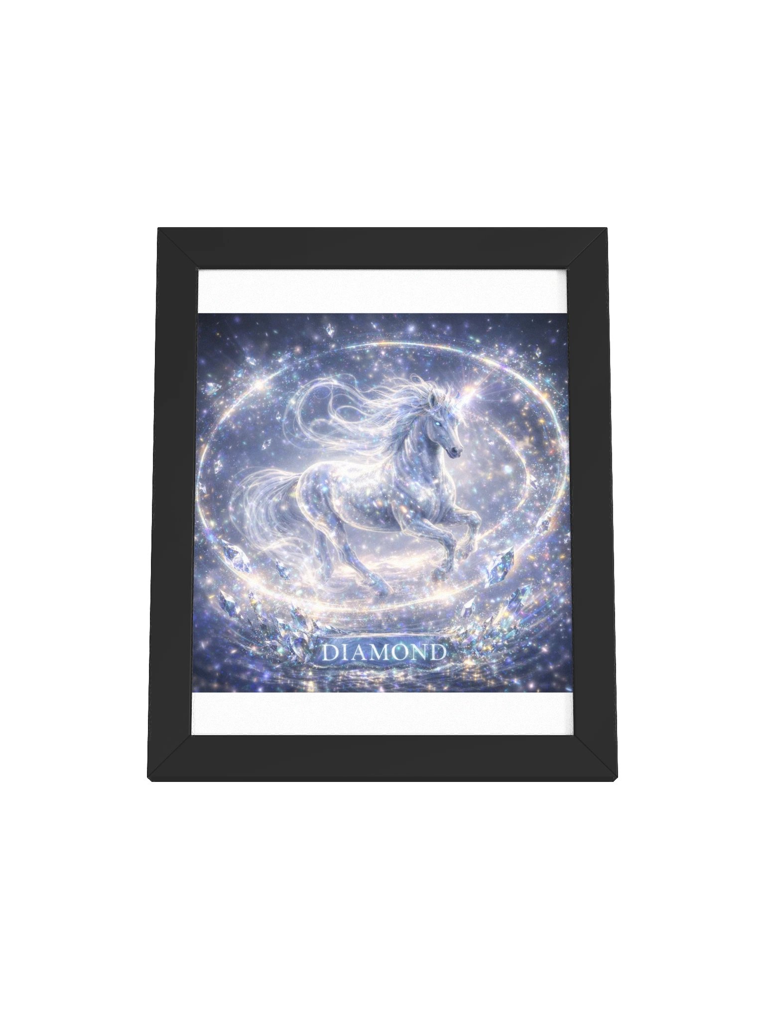 Diamond Unicorn Framed Poster product image (97)