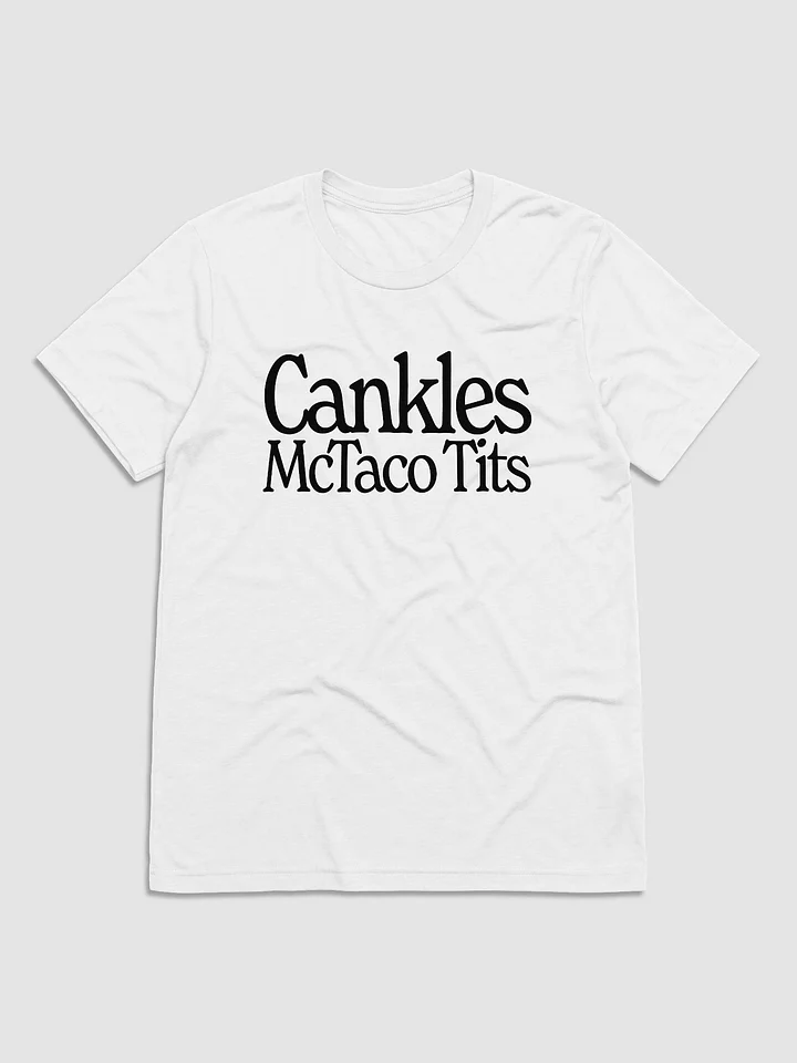 Cankles Unisex T-Shirt (White) product image (1)