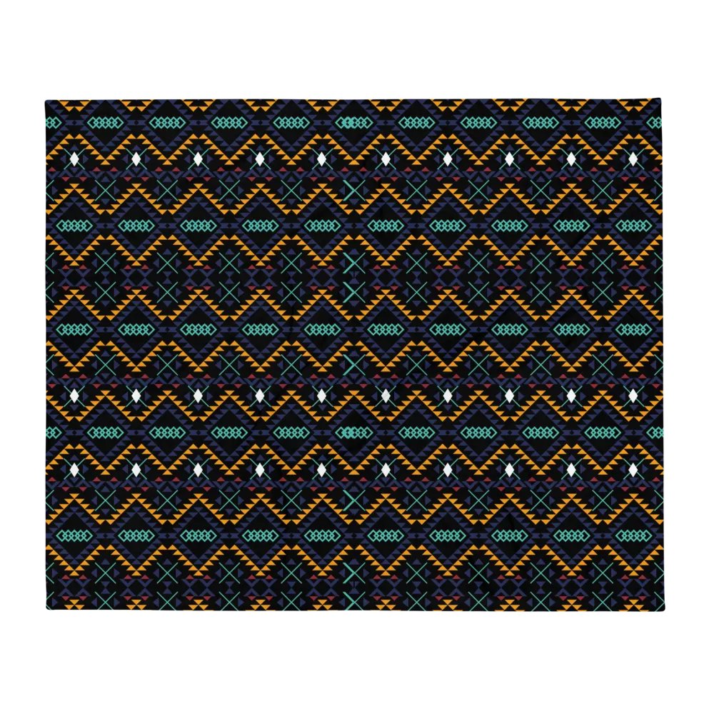 Miniature Triangles Design Throw Blanket product image (2)