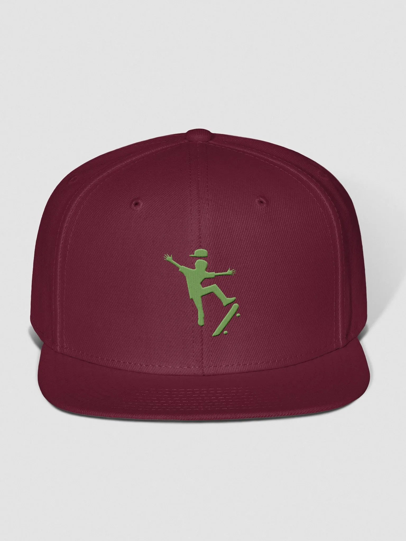 Dazzle Deck Burgundy Maroon Baseball Cap product image (1)