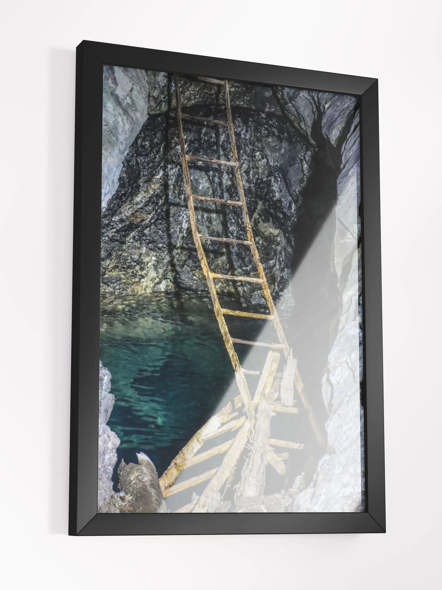 Print Fine Art - The Ladder to Depths - Mine de la Moria product image (5)
