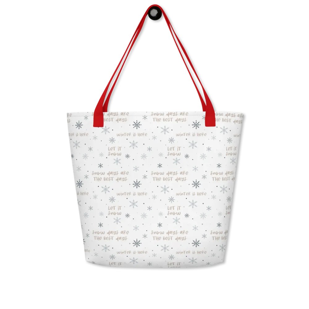 Let it Snow Tote product image (2)