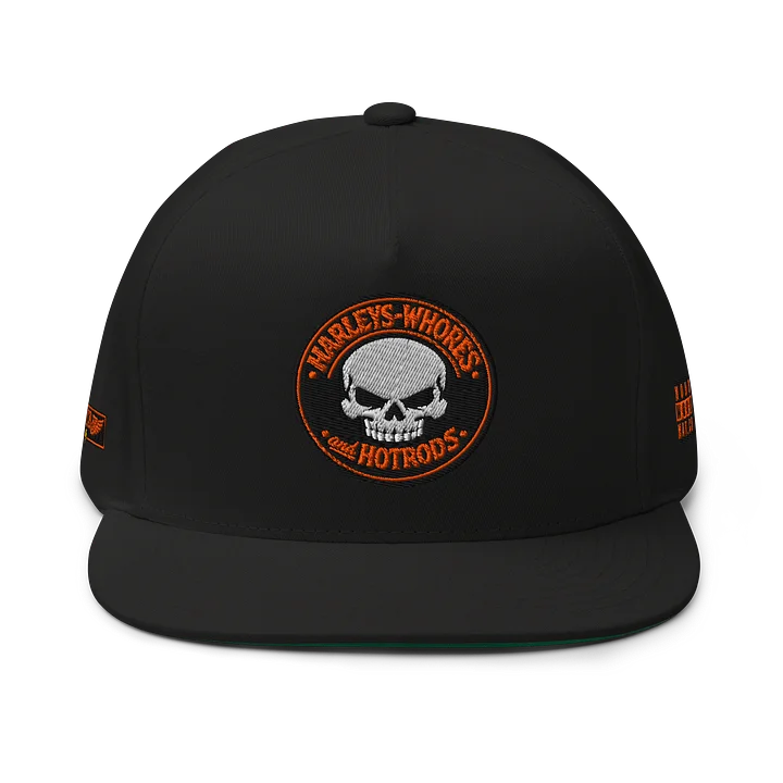 HARLEYS WHORES HOTRODS - Embroidered SnapBack product image (1)