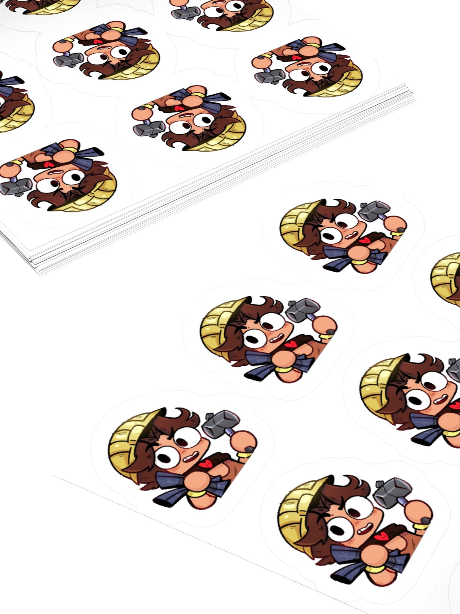 Nukeri Emote Sticker Set - 9x Building! product image (12)