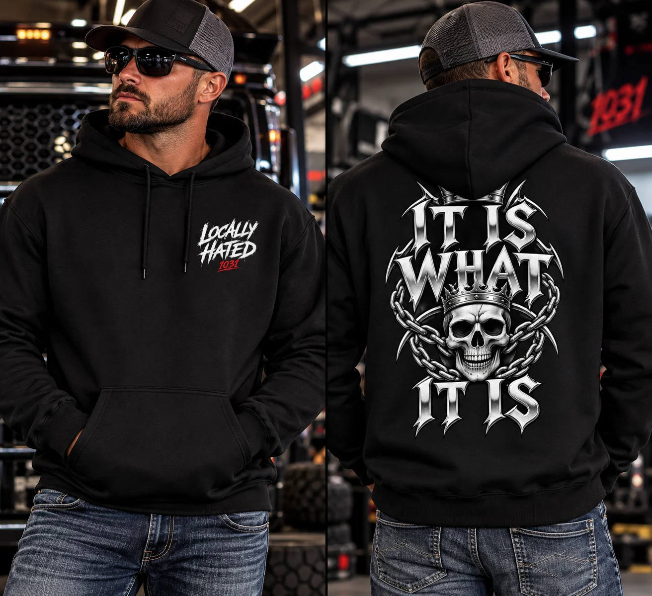 IT IS WHAT IT IS HOODIE product image (1)