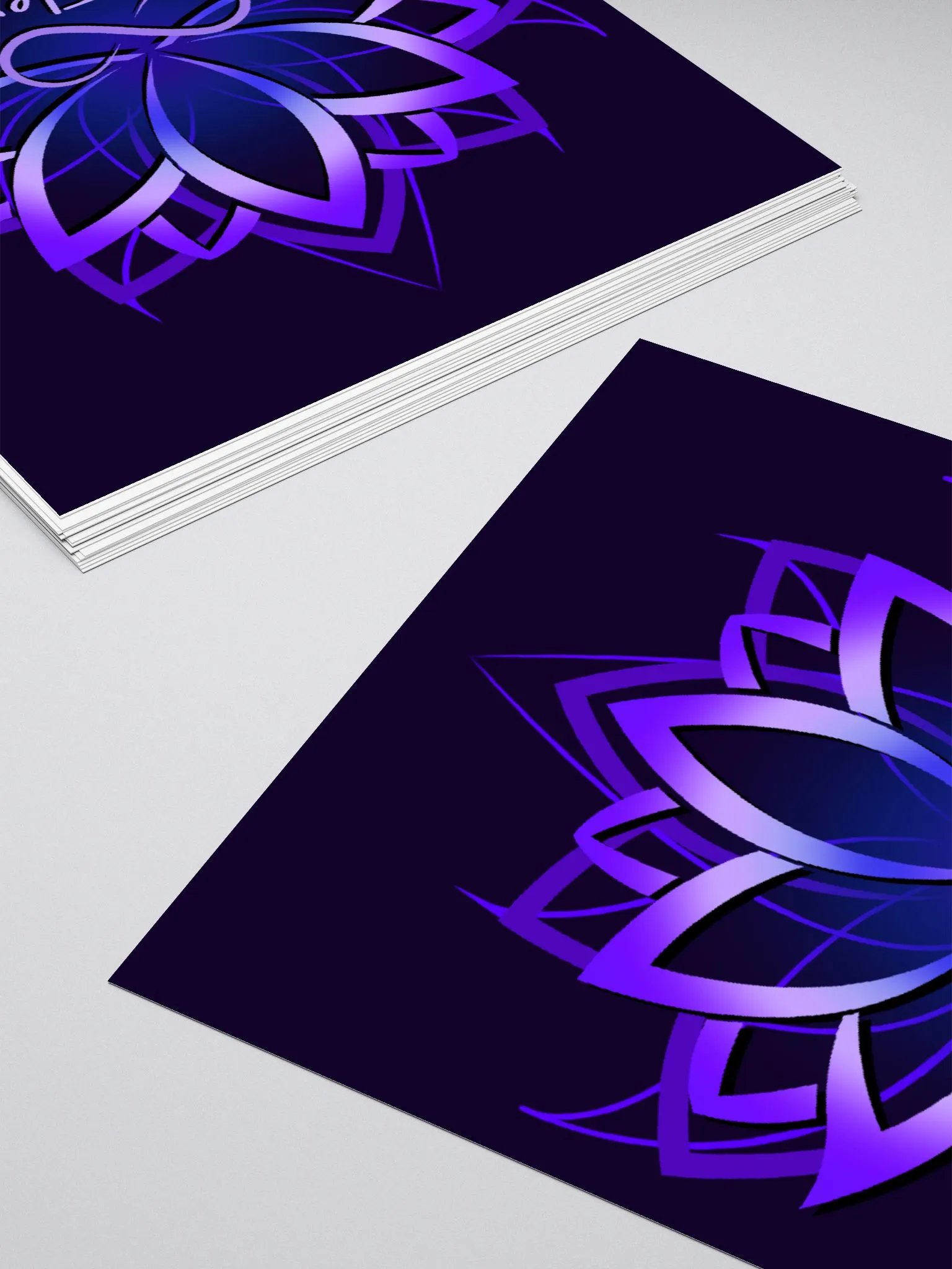 Mz Flexx Purple KissCut Sticker product image (4)