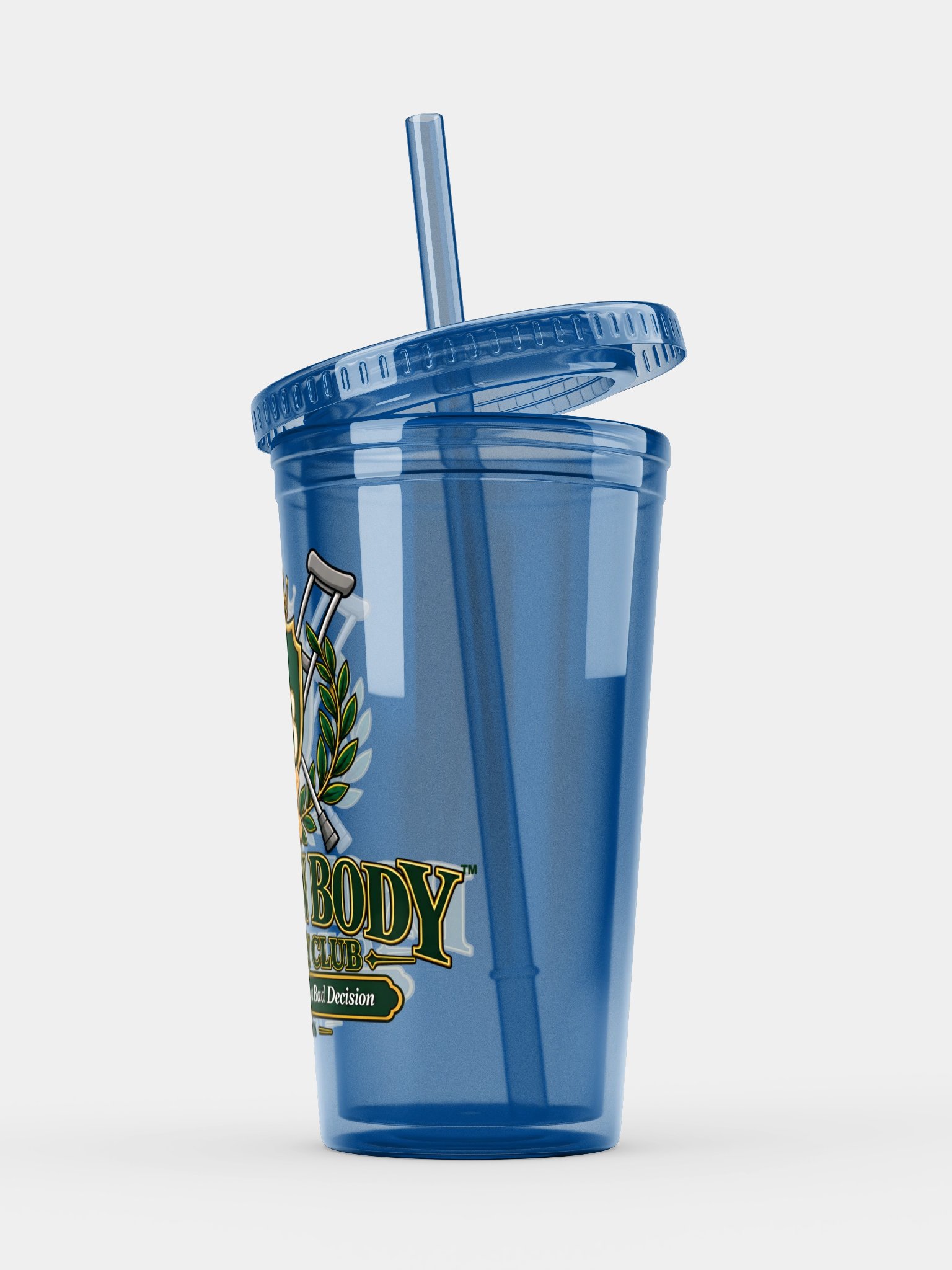Golf Tumbler — Broken Body Country Club Iced Coffee Cup | Broken Body™ product image (4)