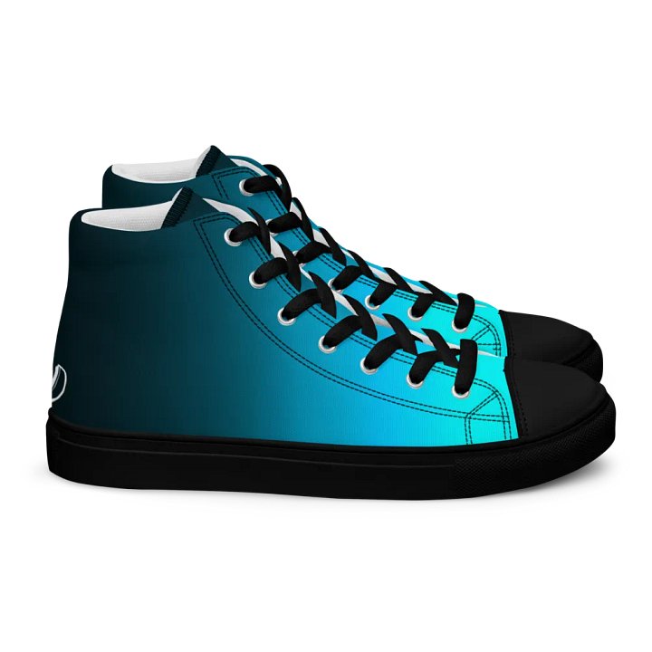 STRAIGHT VIBIN NEON COLOR FADE STYLE WOMEN'S CANVA SHOES product image (2)