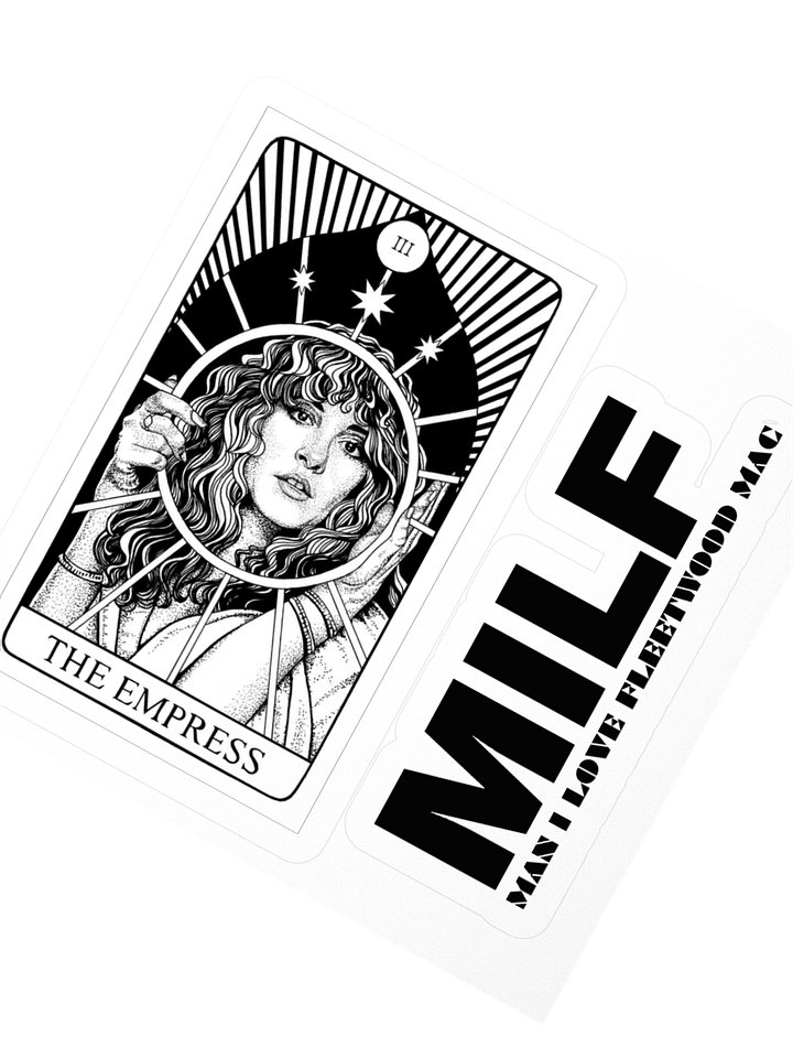 Stevie Nicks Empress Tarot Card Stickers product image (2)