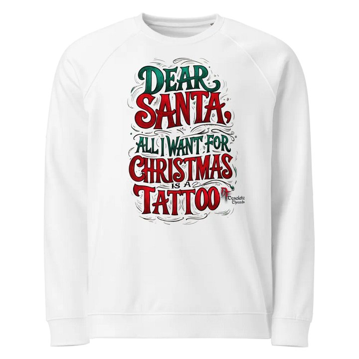 Dear Santa Winter White Sweatshirt product image (2)